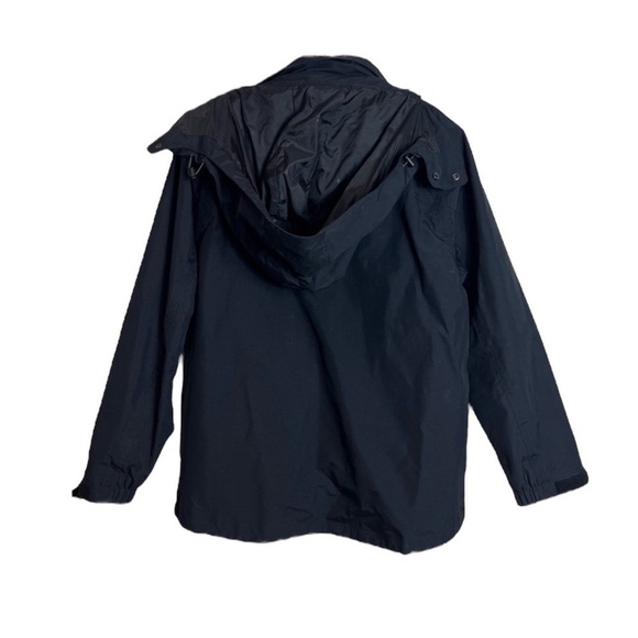 EDDIE BAUER Thick / Heavy Navy Blue Coat Size Med--Weatheredge Technology - Picture 2 of 4